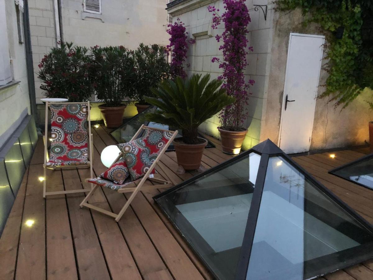 Bulles De Loire Bed & Breakfast Saumur Bagian luar foto